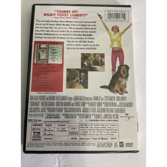 Bowfinger (DVD, 1999) Steve Martin and Eddie Murphy NEW Sealed - Picture 5 of 6